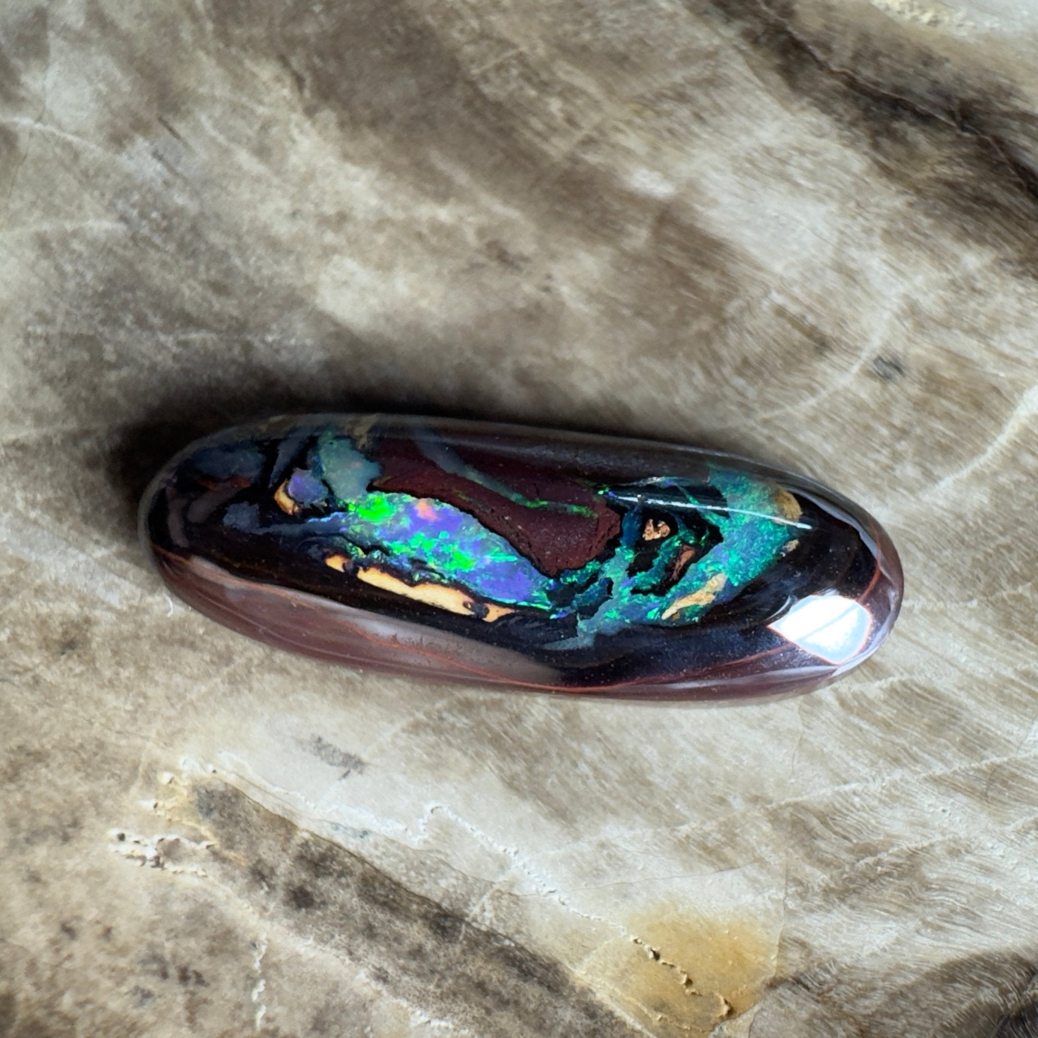 6.4ct Solid Queensland Boulder Opal