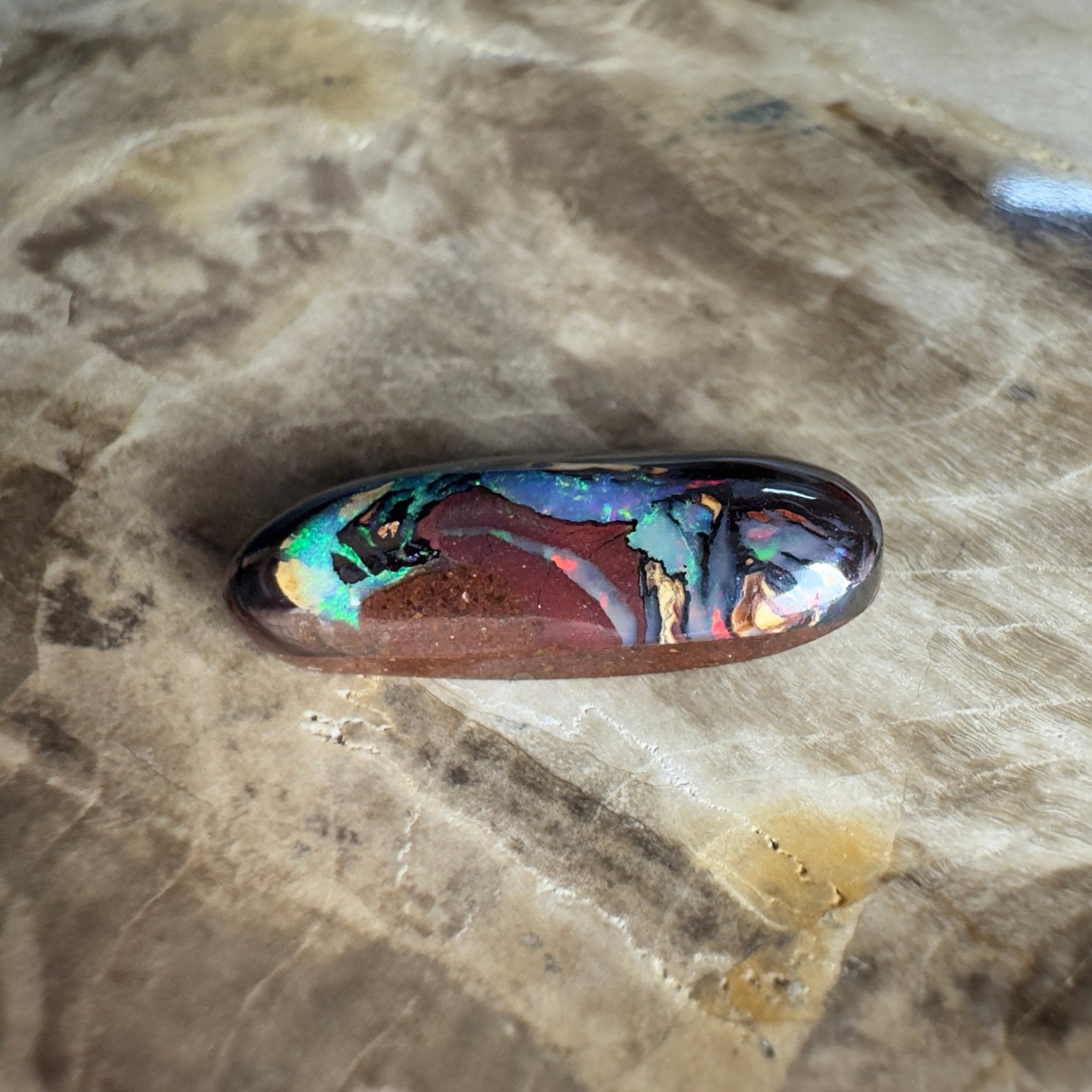 6.4ct Solid Queensland Boulder Opal