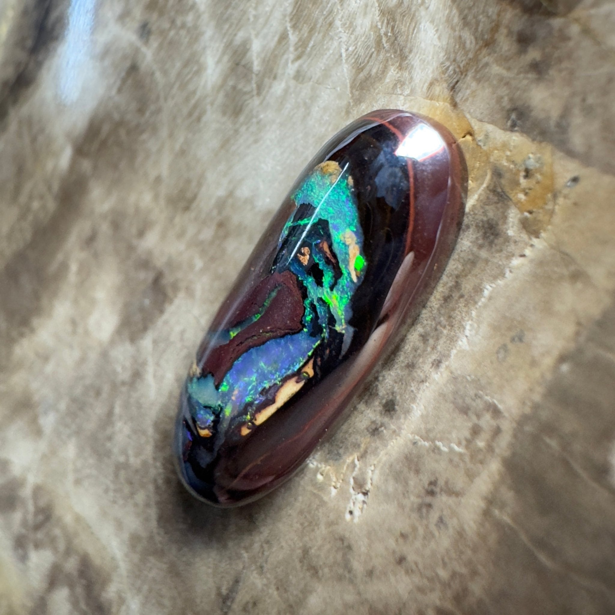 6.4ct Solid Queensland Boulder Opal