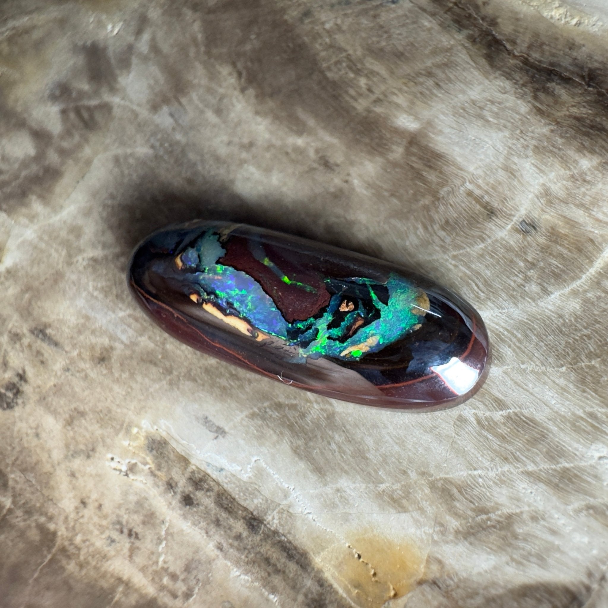 6.4ct Solid Queensland Boulder Opal