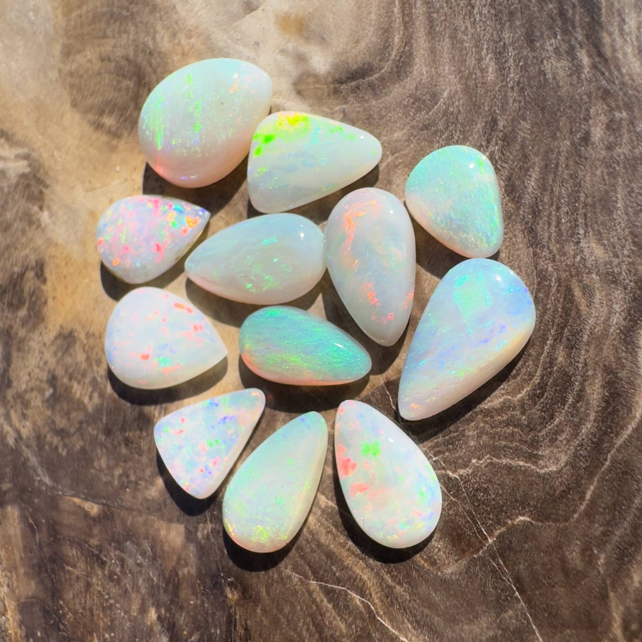 6.5CT Hand - cut Solid Australian Coober Pedy Opal Parcel