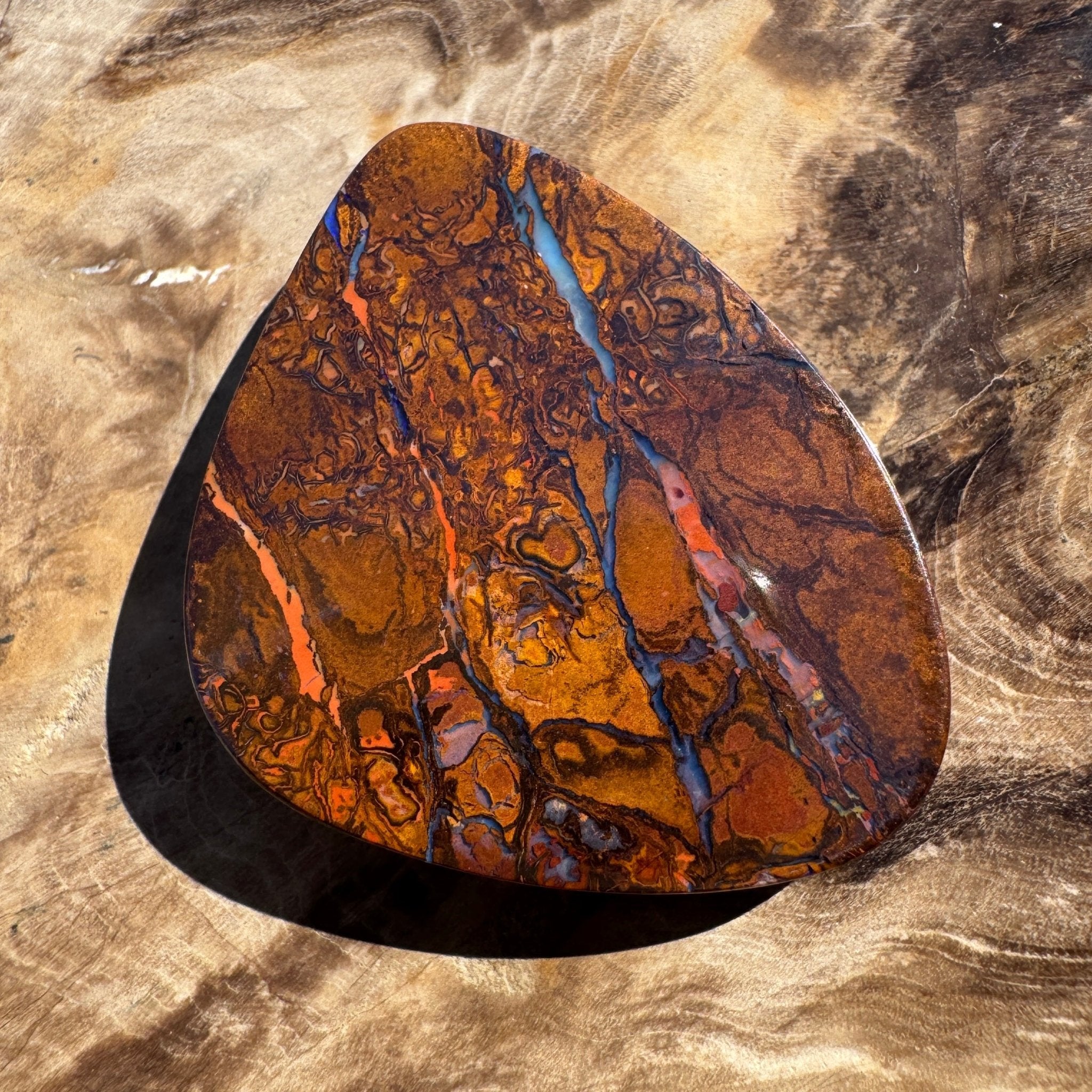 65ct Queensland Boulder Opal | Solid Australian Opal | Hand-Cut