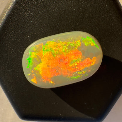 Lightning Ridge Semi Black Opal Picture Stone 2.6 Carat Solid Hand-Cut Luxury - Iona Opal Australia