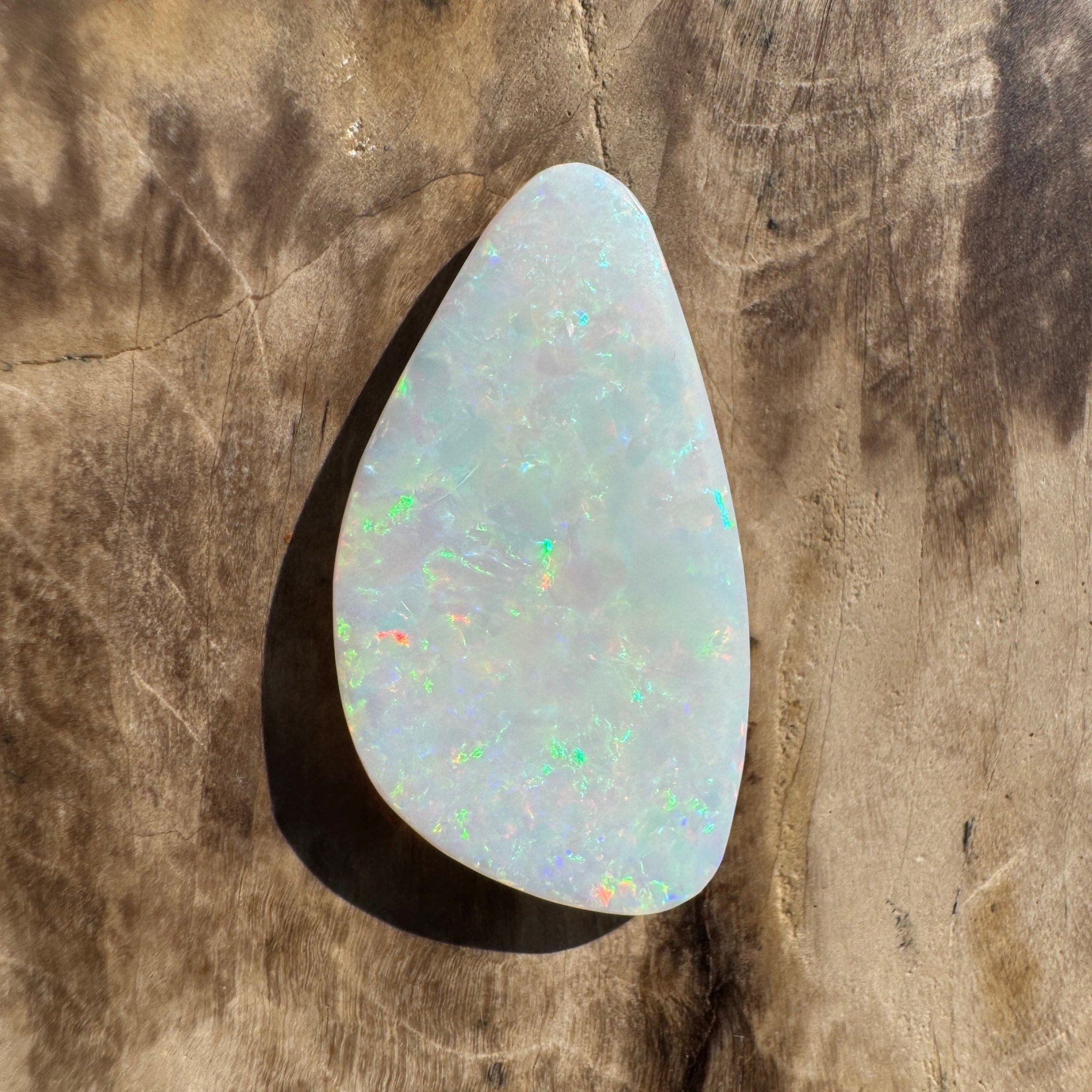 6.9ct Hand - cut Solid Coober Pedy Opal