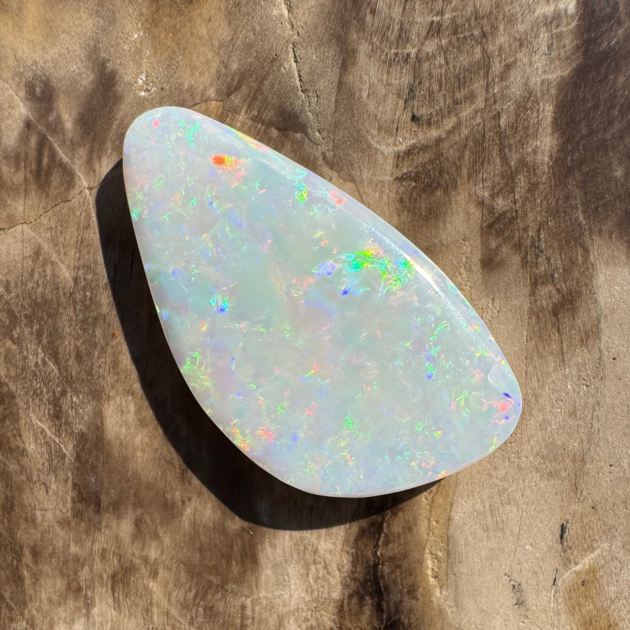 6.9ct Hand - cut Solid Coober Pedy Opal