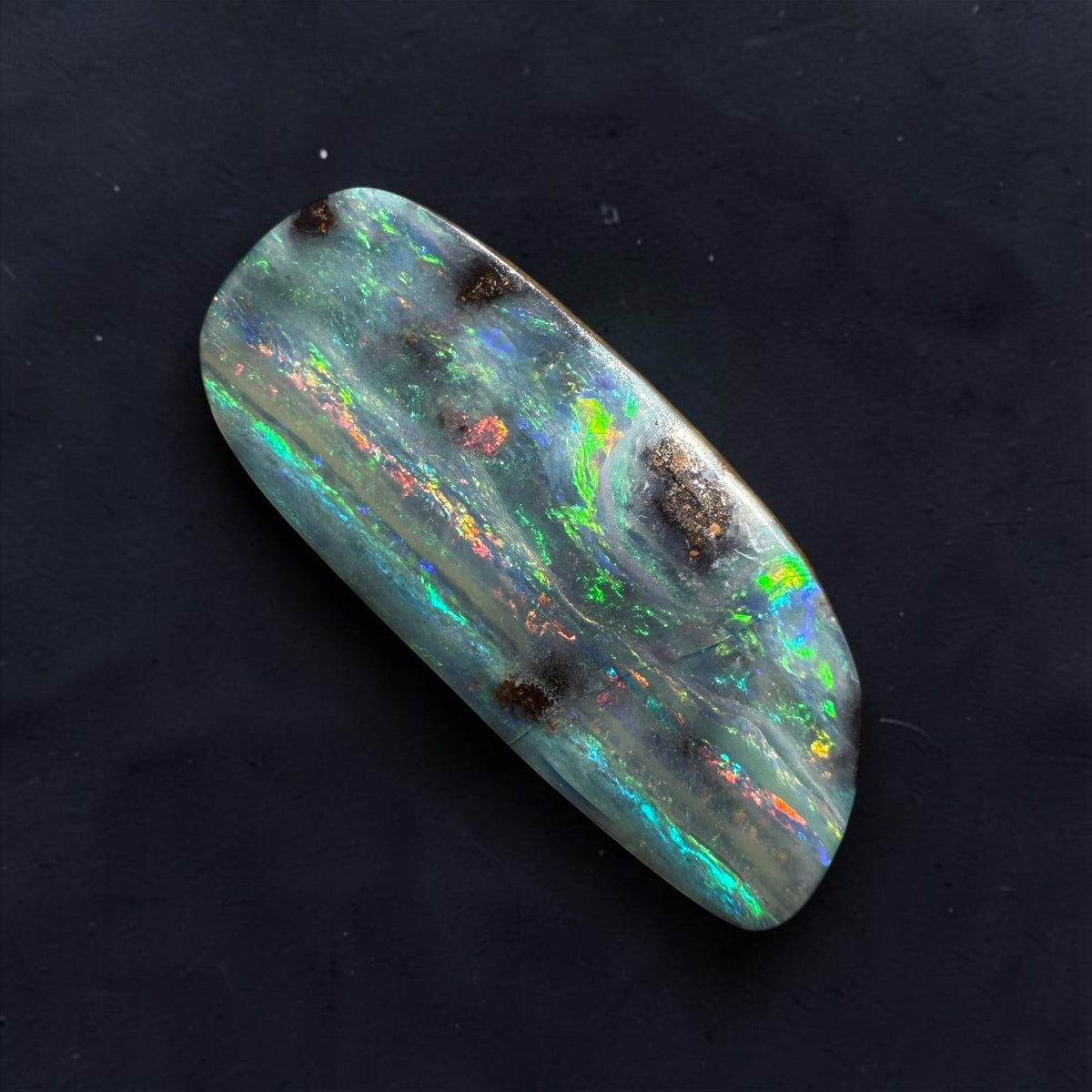 6.9ct Queensland Boulder Opal | Solid Australian Opal | Hand-Cut