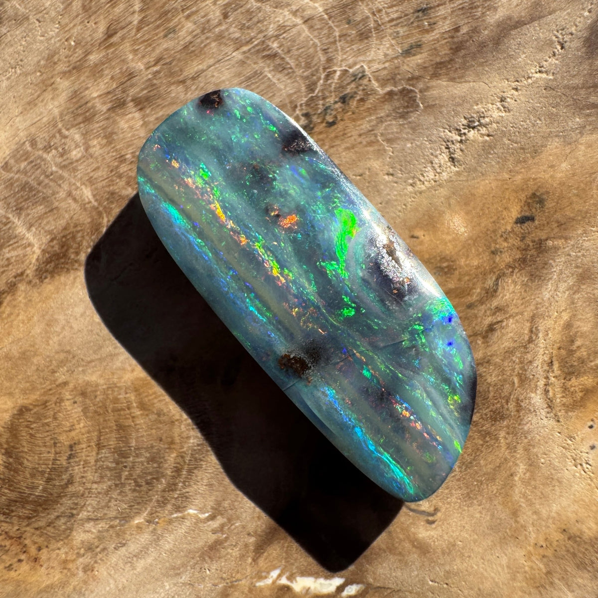 6.9ct Queensland Boulder Opal | Solid Australian Opal | Hand-Cut