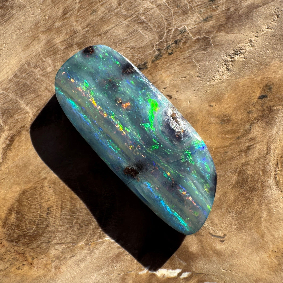 6.9ct Queensland Boulder Opal | Solid Australian Opal | Hand-Cut