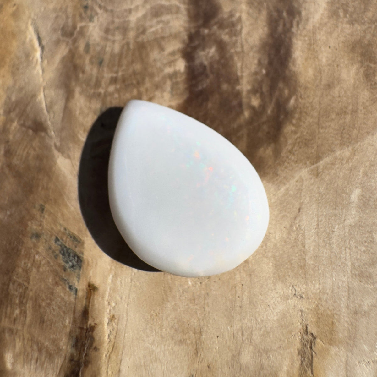 6ct Coober Pedy White Opal | Solid Australian Opal