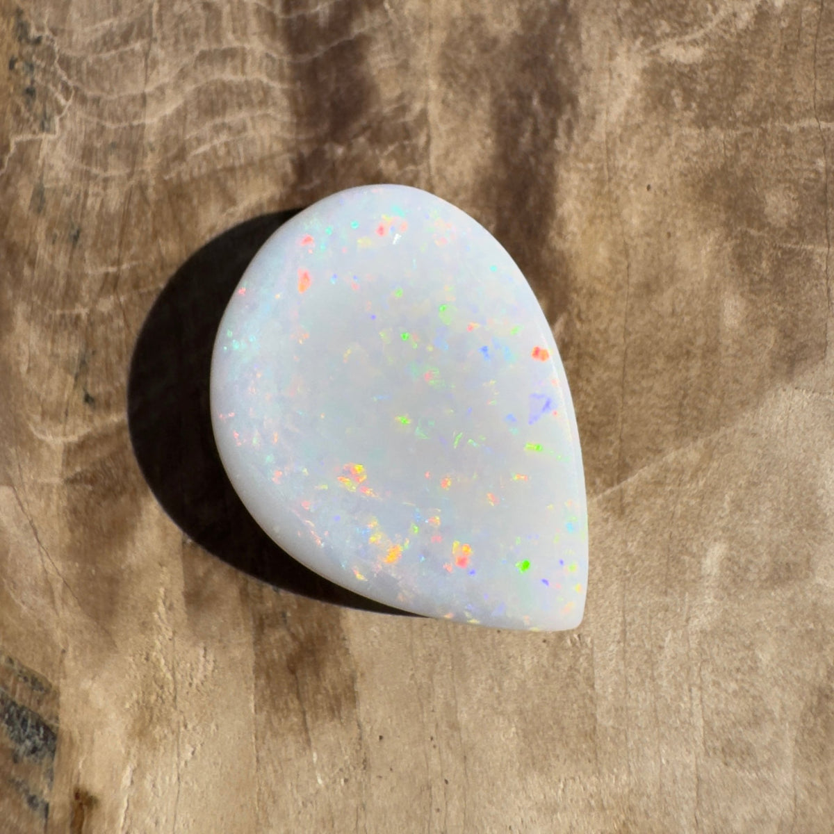 6ct Coober Pedy White Opal | Solid Australian Opal