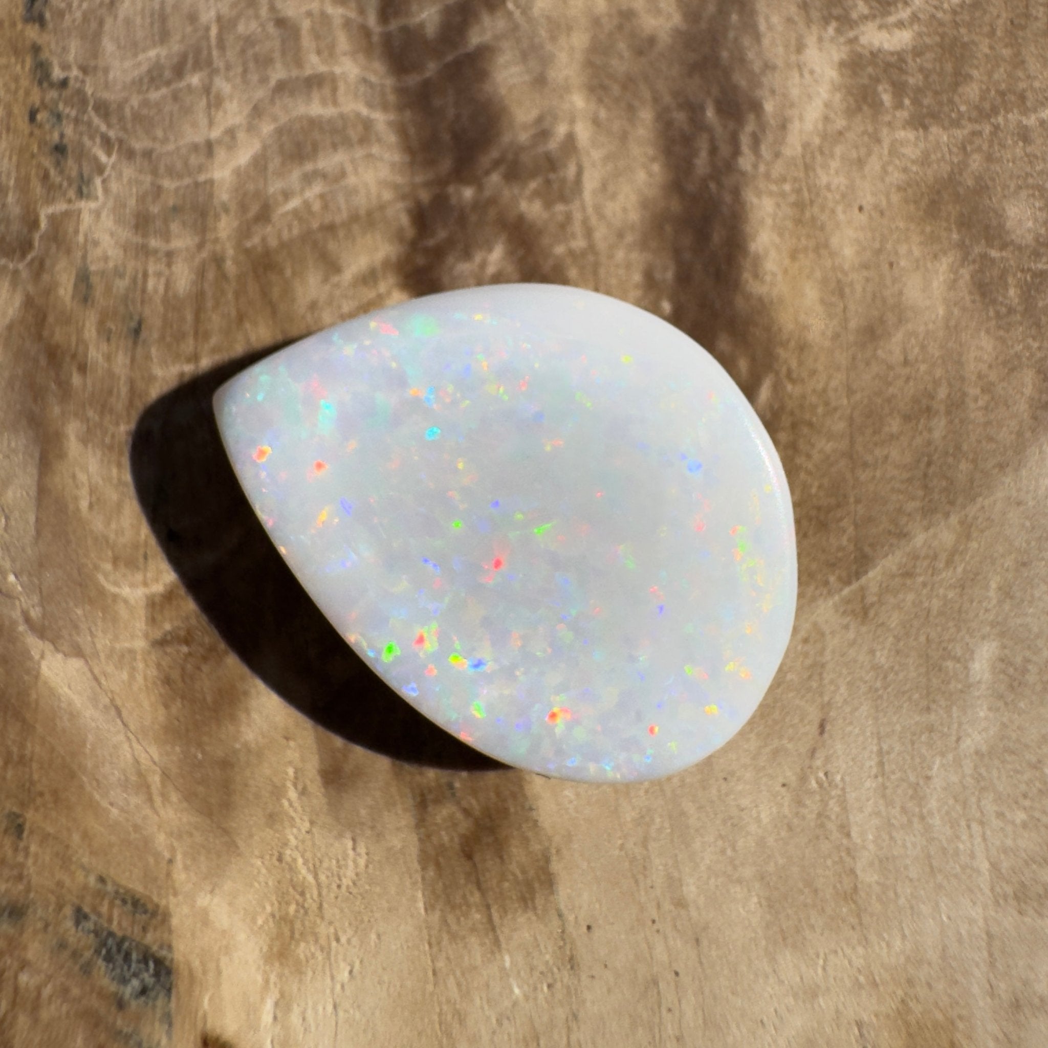 6ct Coober Pedy White Opal | Solid Australian Opal