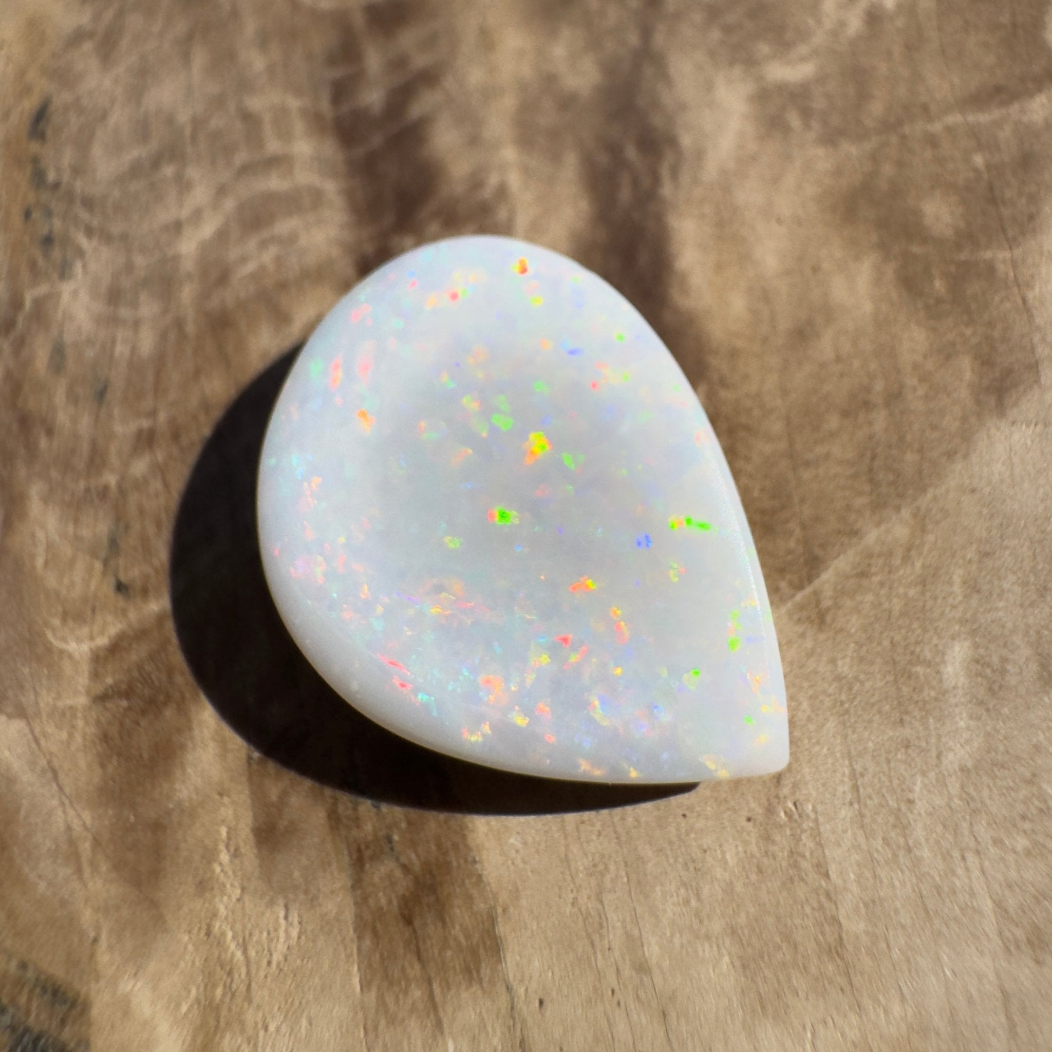 6ct Coober Pedy White Opal | Solid Australian Opal