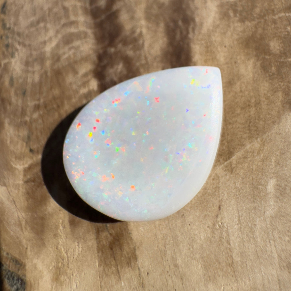 6ct Coober Pedy White Opal | Solid Australian Opal