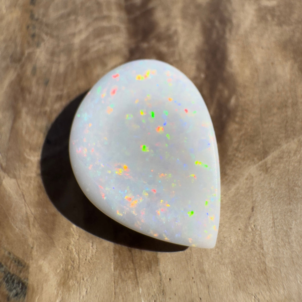 6ct Coober Pedy White Opal | Solid Australian Opal