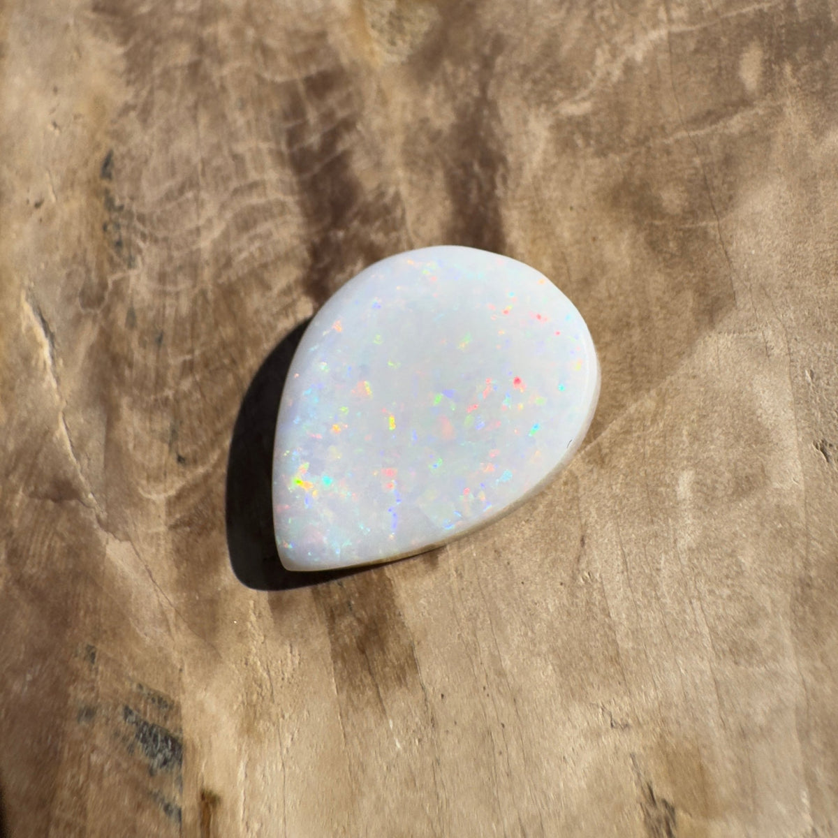 6ct Coober Pedy White Opal | Solid Australian Opal