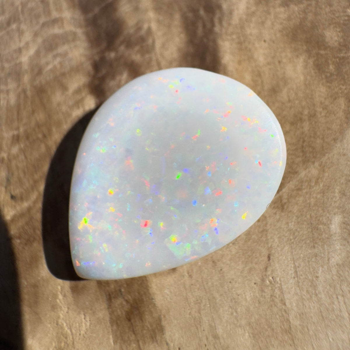 6ct Coober Pedy White Opal | Solid Australian Opal