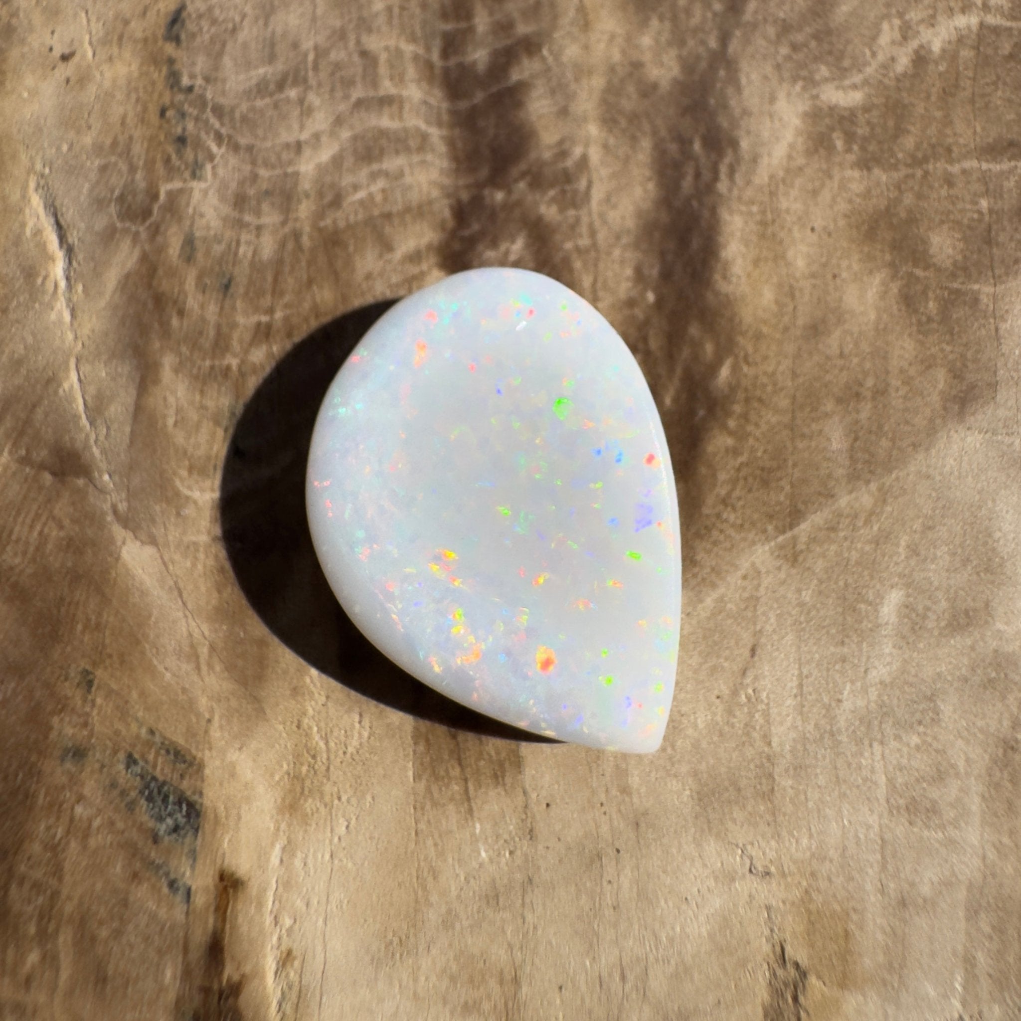 6ct Coober Pedy White Opal | Solid Australian Opal