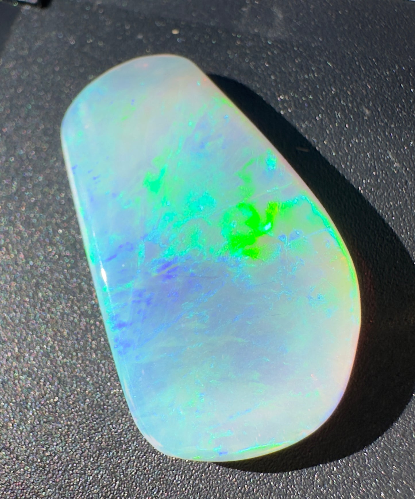 Australian Coober Pedy Crystal Opal 7.8carat Solid Hand Cut Luxury - Iona Opal Australia