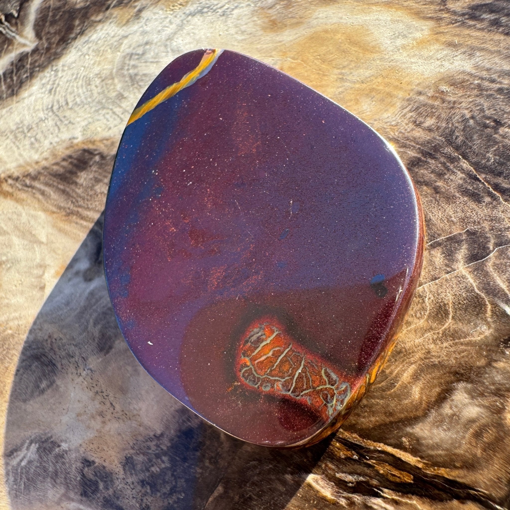 73.9ct Queensland Boulder Opal | Solid Australian Opal | Hand-Cut