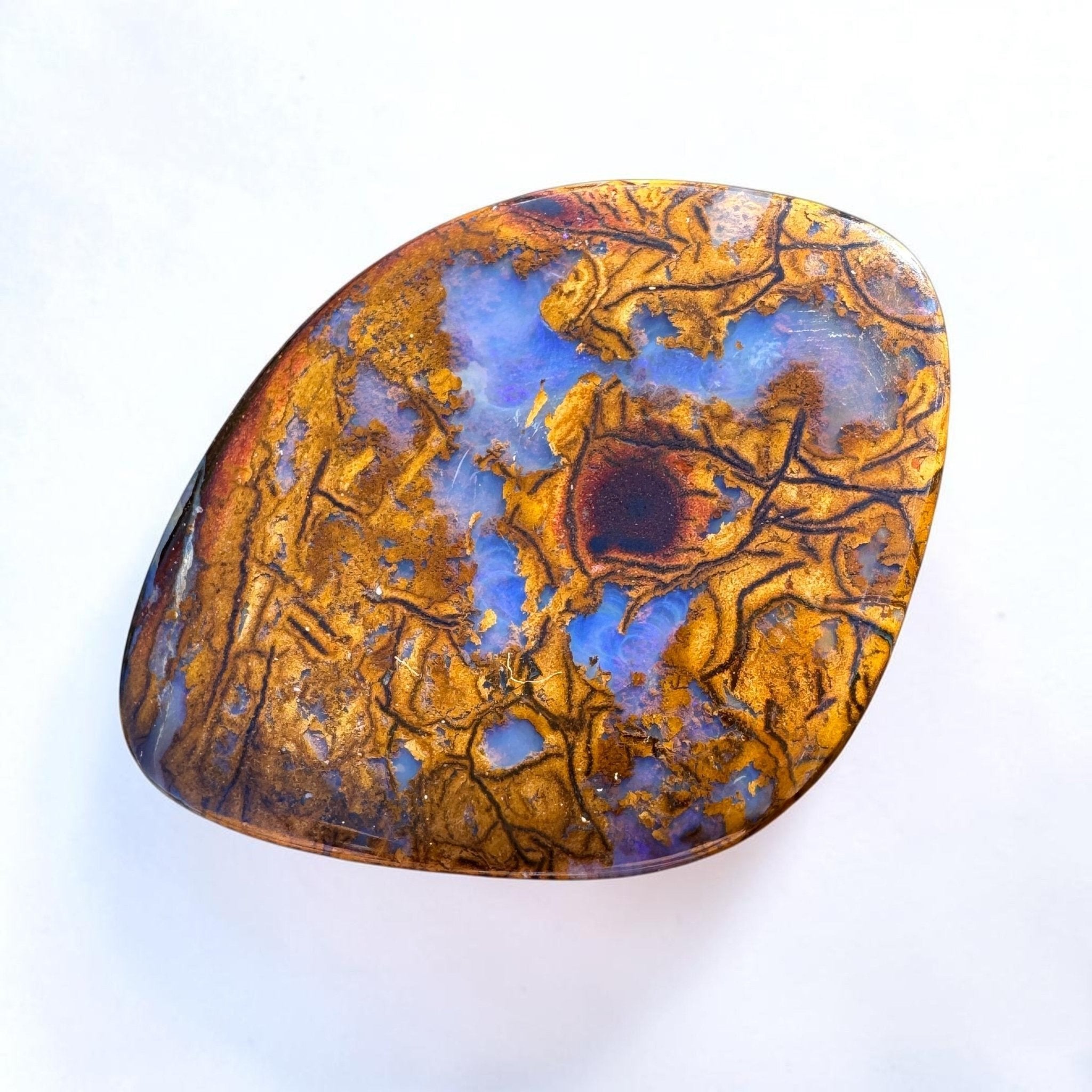 73.9ct Queensland Boulder Opal | Solid Australian Opal | Hand-Cut