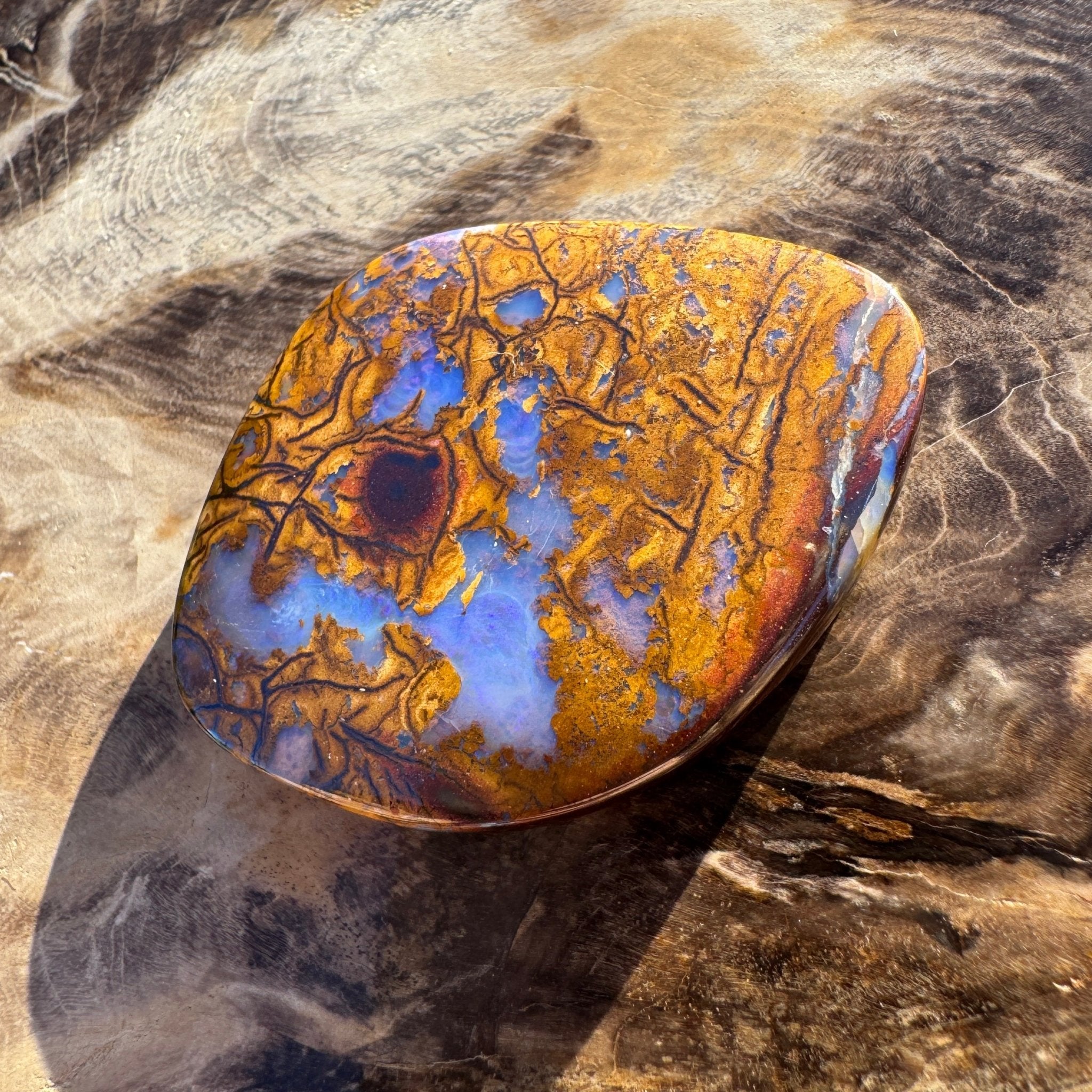 73.9ct Queensland Boulder Opal | Solid Australian Opal | Hand-Cut