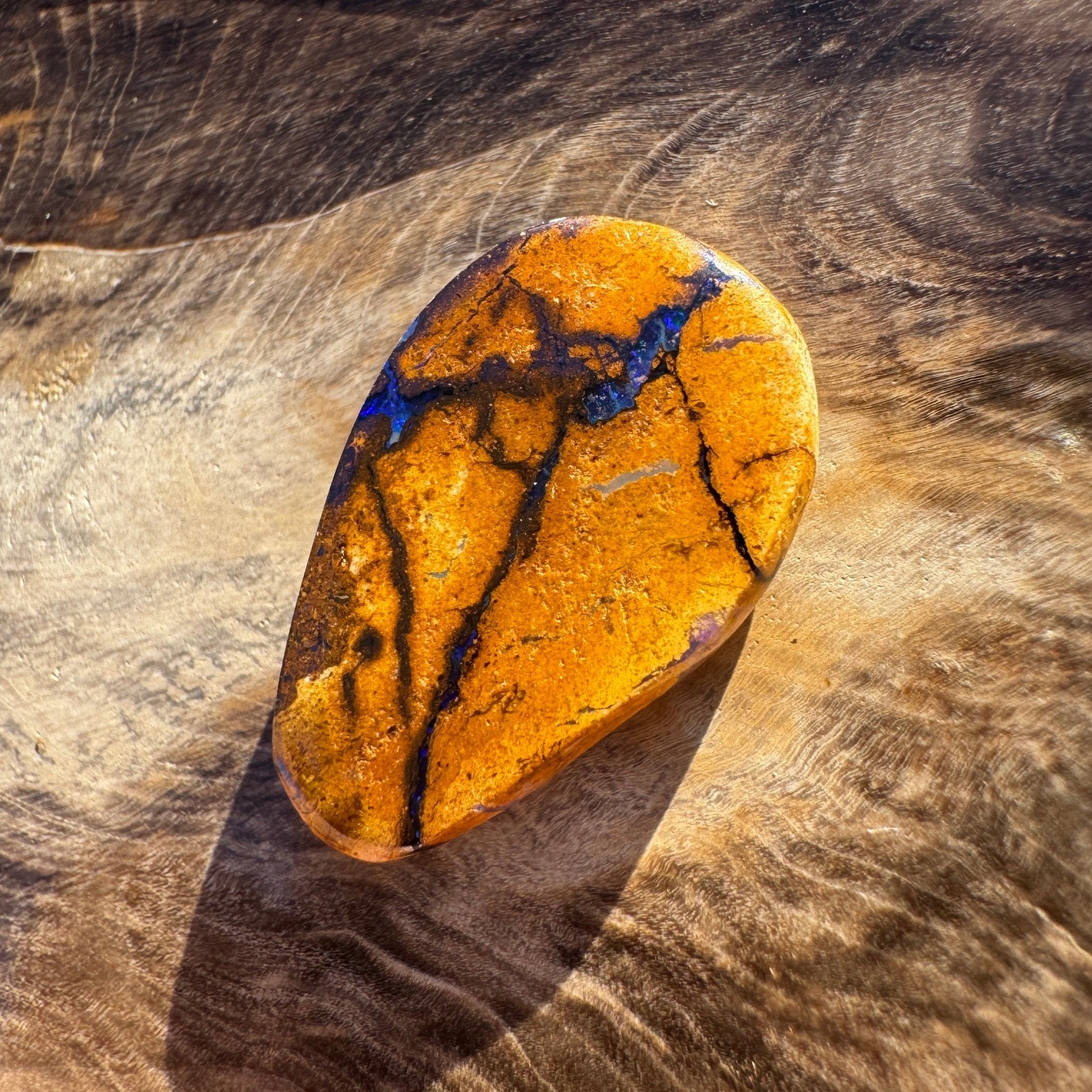 7.3ct Queensland Boulder Opal | Solid Australian Opal | Hand-Cut