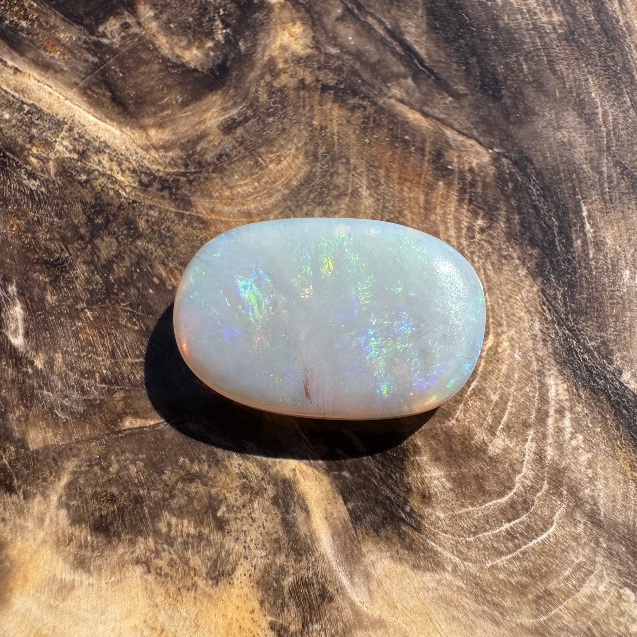 7.4ct Hand - cut Solid Coober Pedy Opal