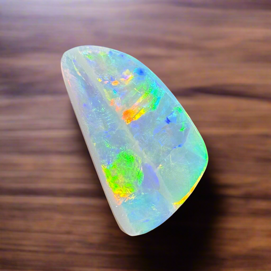 Hand-Cut Solid Lightning Ridge Opal 1.3carat