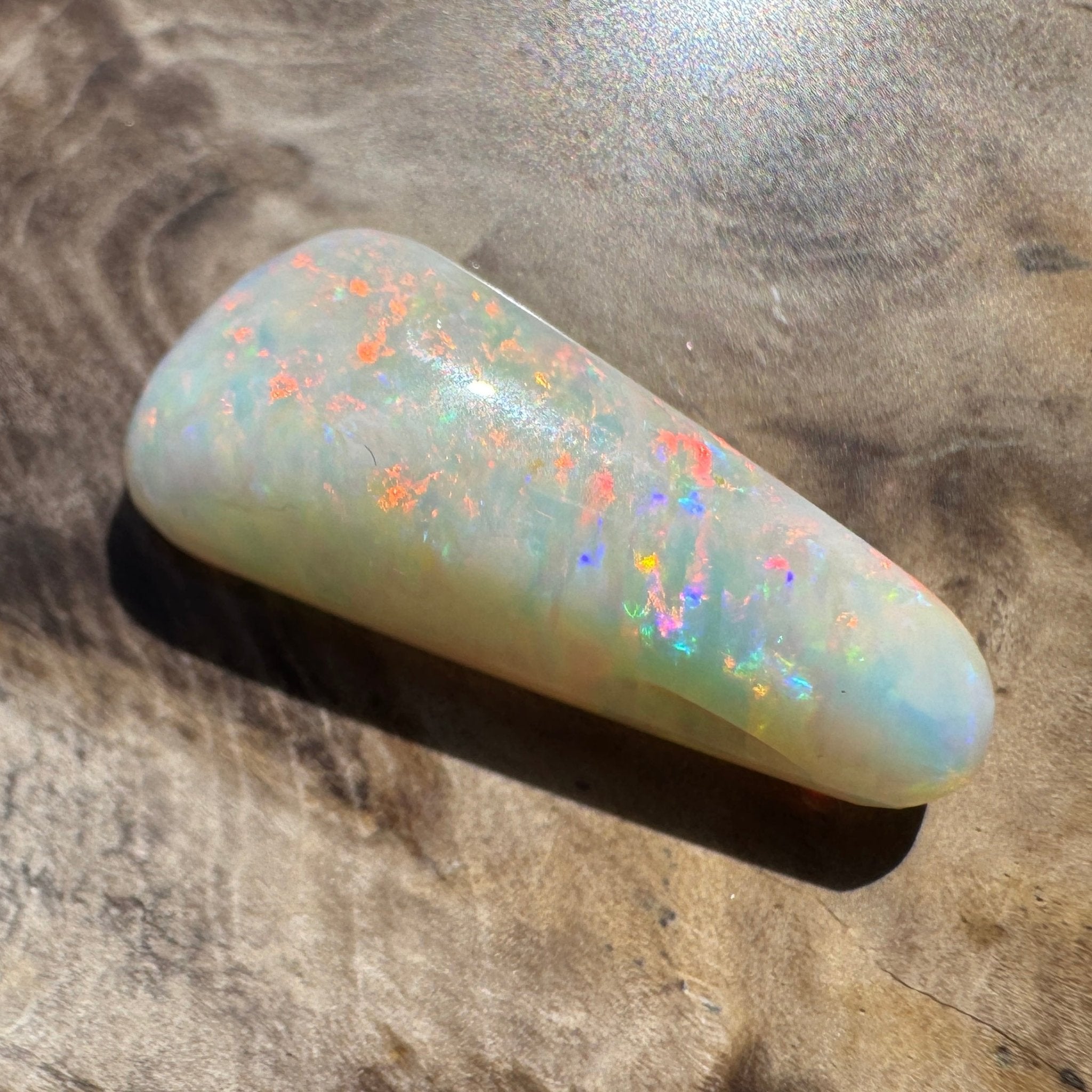 7.6ct Coober Pedy Freeform Opal | Solid Australian Opal | Hand-Cut
