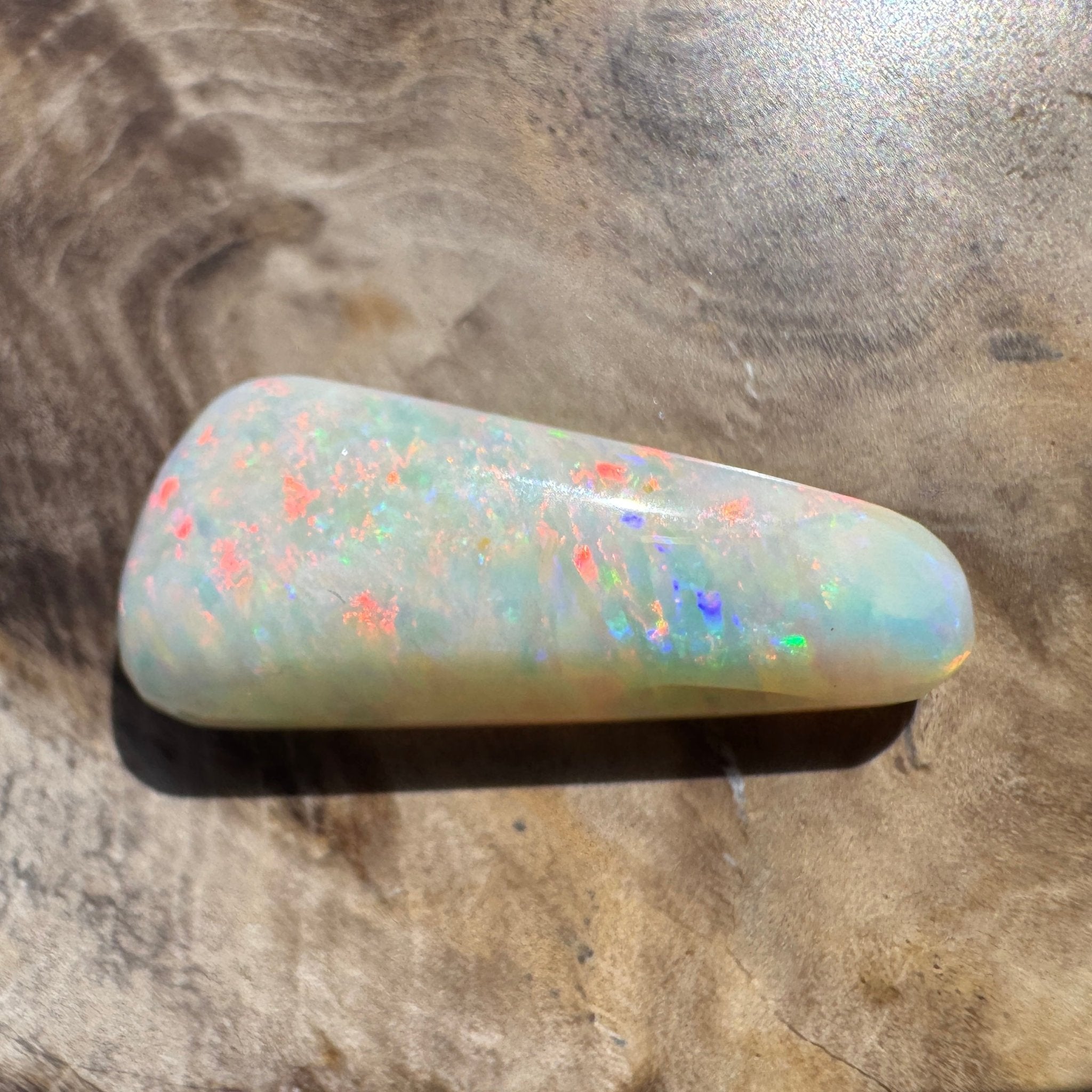 7.6ct Coober Pedy Freeform Opal | Solid Australian Opal | Hand-Cut