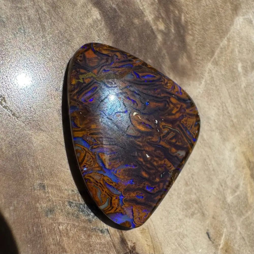7.8ct Hand - cut Queensland Boulder Opal