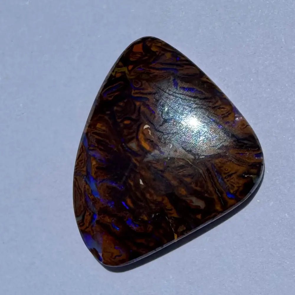 7.8ct Hand - cut Queensland Boulder Opal