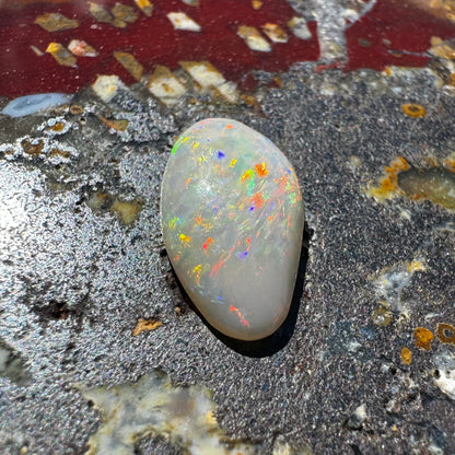 Coober Pedy Opal 3.5carat Solid Hand-Cut Luxury - Iona Opal Australia