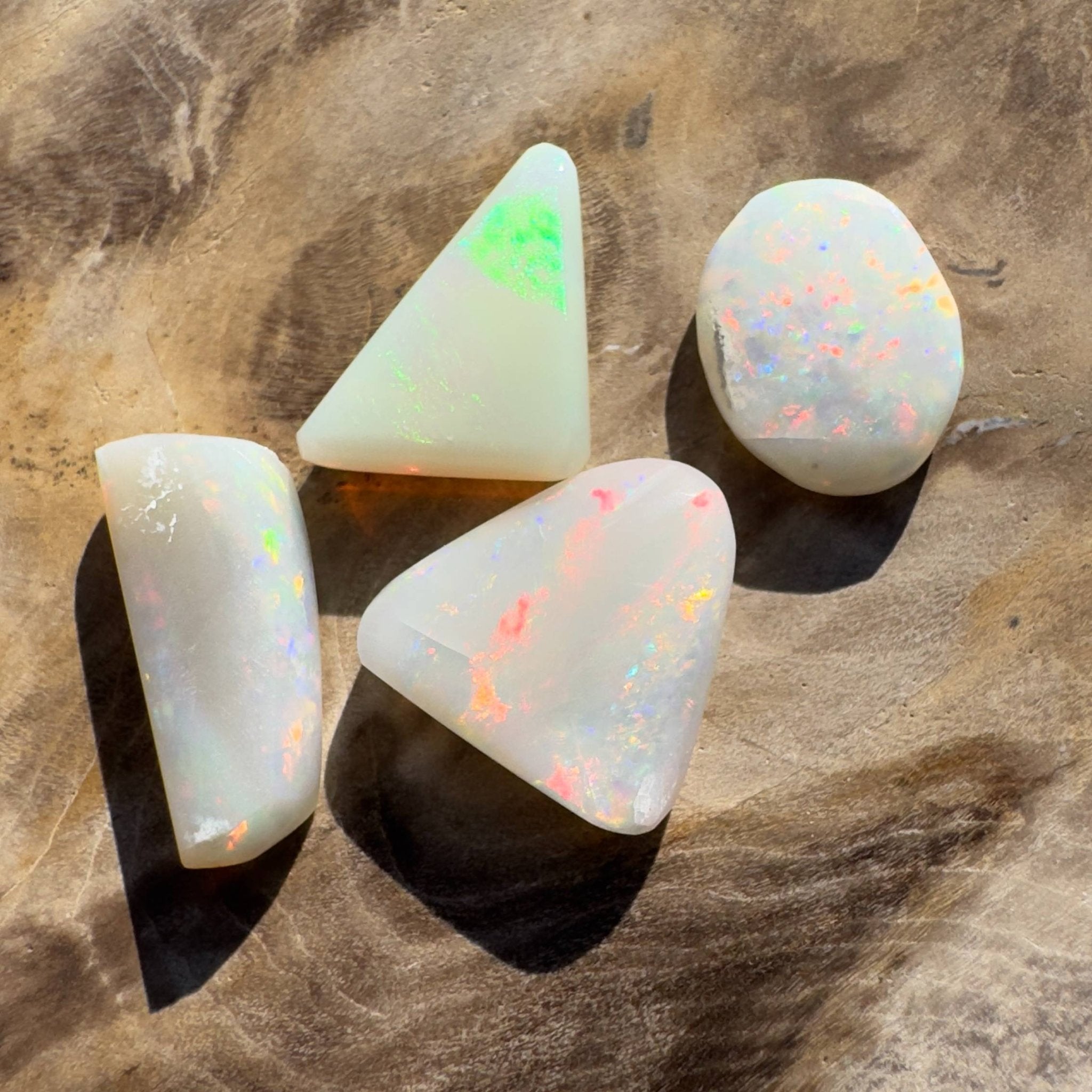 7ct Hand - cut Solid Coober Pedy Opal Parcel