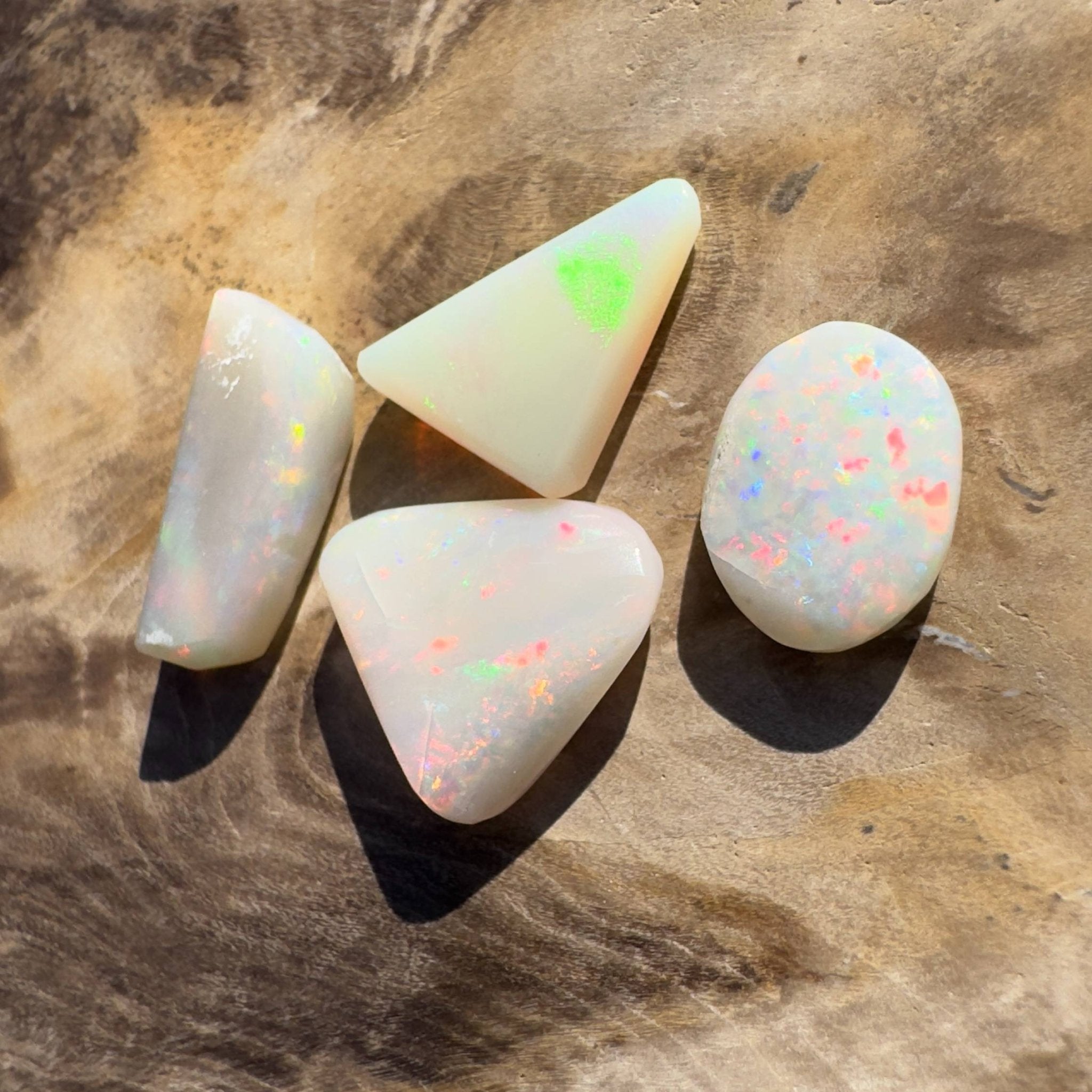 7ct Hand - cut Solid Coober Pedy Opal Parcel