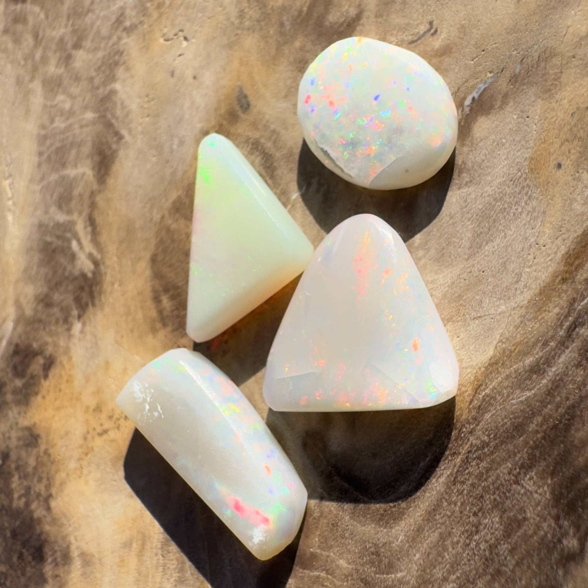 7ct Hand - cut Solid Coober Pedy Opal Parcel