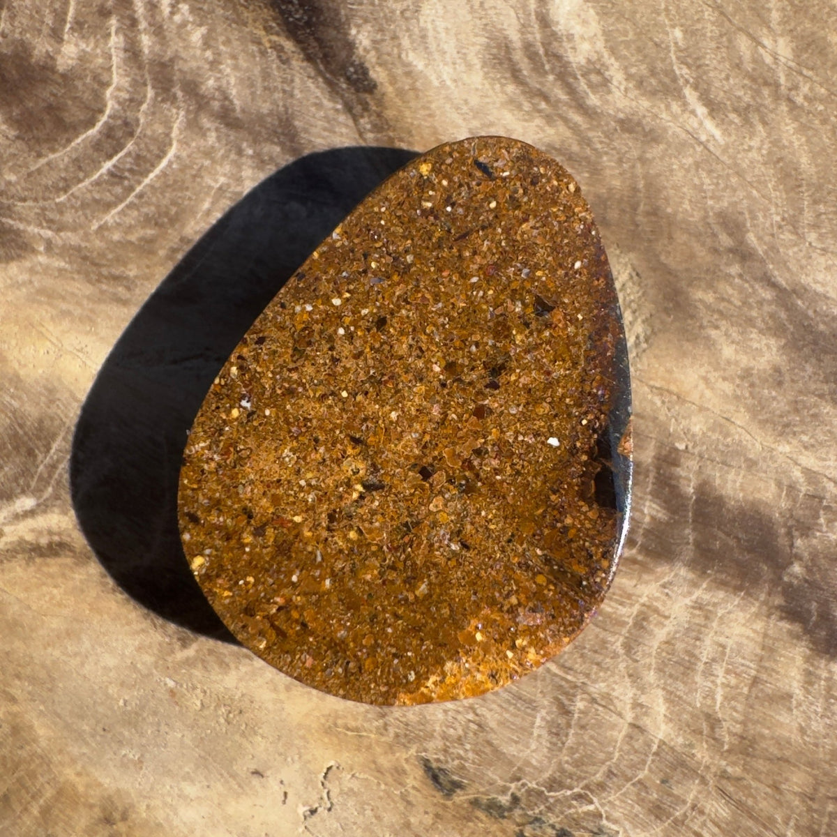 7ct Queensland Boulder Opal | Solid Australian Opal | Hand-Cut