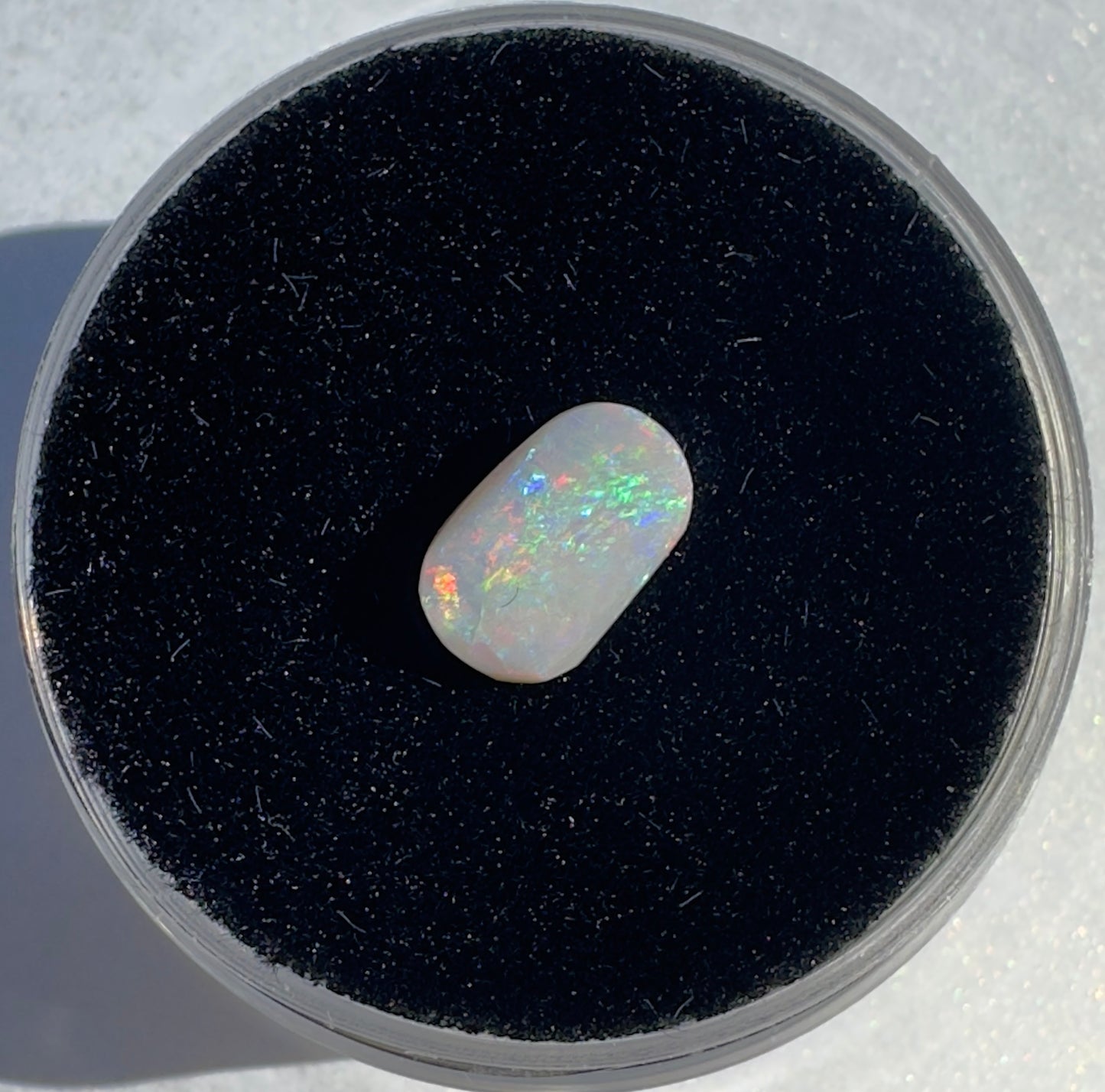 Lightning Ridge Semi Black Opal 1.2carat Solid Hand-Cut Luxury