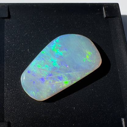 Australian Coober Pedy Crystal Opal 7.8carat Solid Hand Cut Luxury - Iona Opal Australia