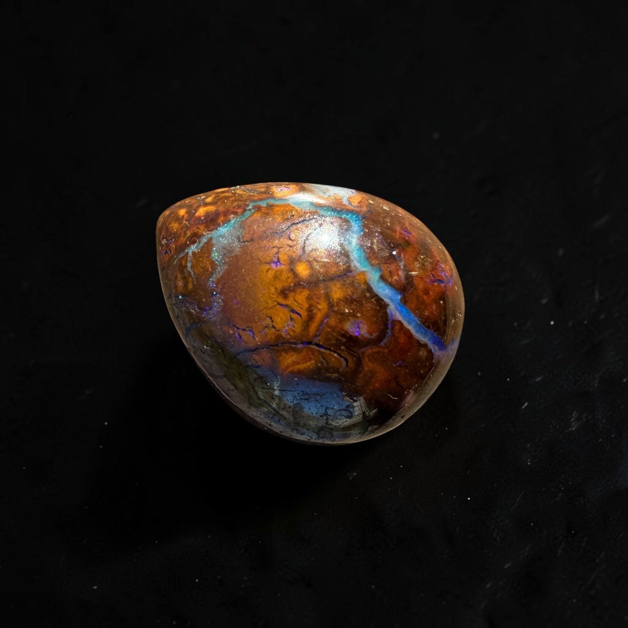 8.1ct Queensland Boulder Opal | Solid Australian Opal | Hand-Cut
