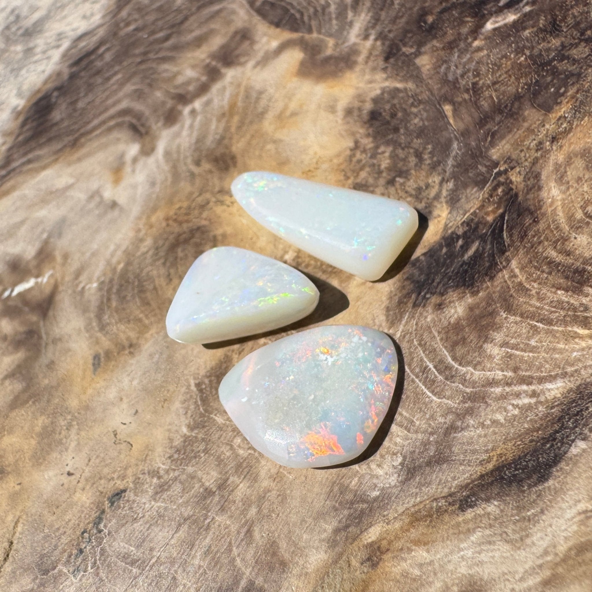 8.2ct Hand - cut Solid Coober Pedy Opal Parcel