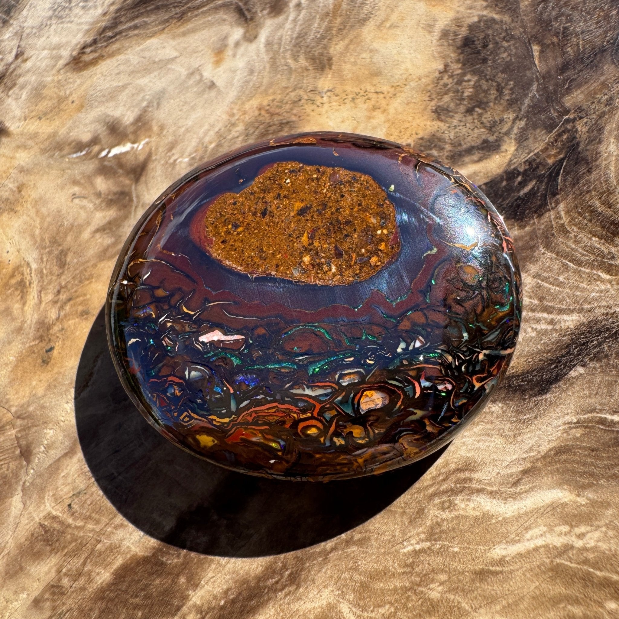 82ct Yowah Nut Queensland Boulder Opal | Solid Australian Opal | Hand-Cut
