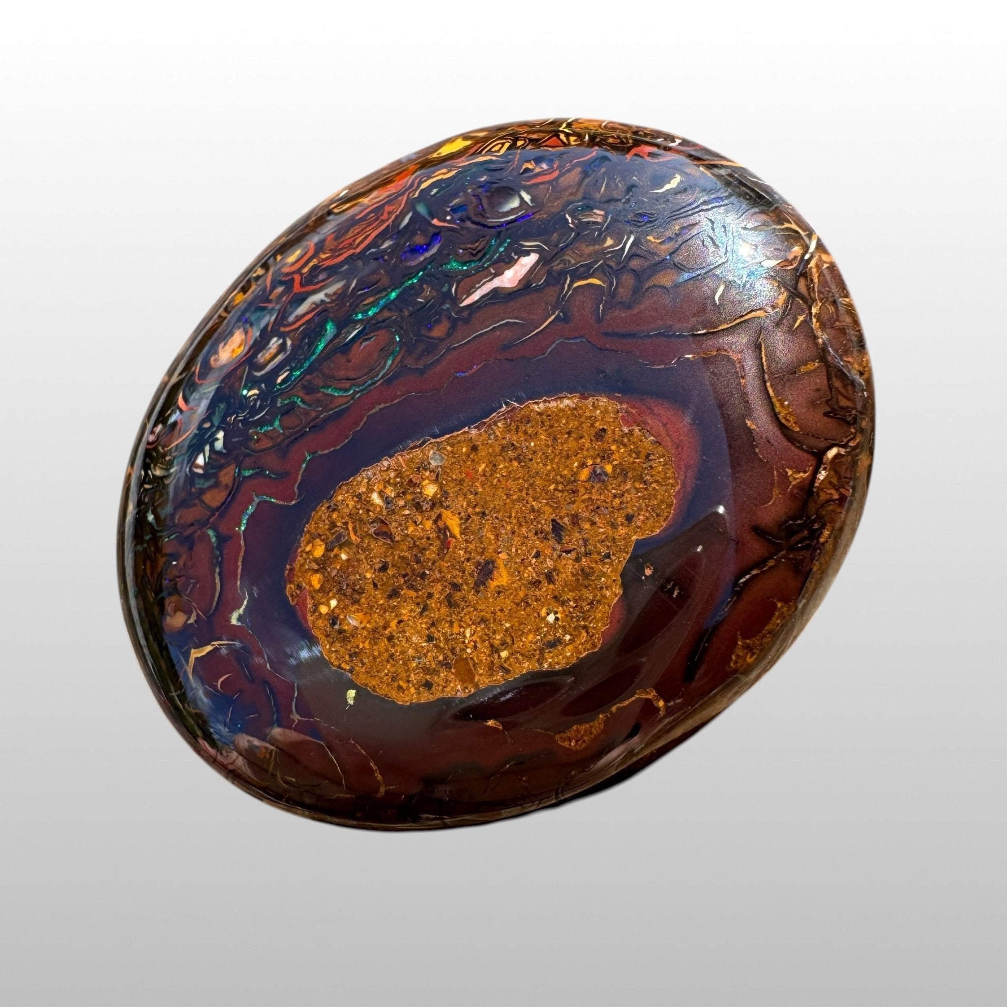 82ct Yowah Nut Queensland Boulder Opal | Solid Australian Opal | Hand-Cut