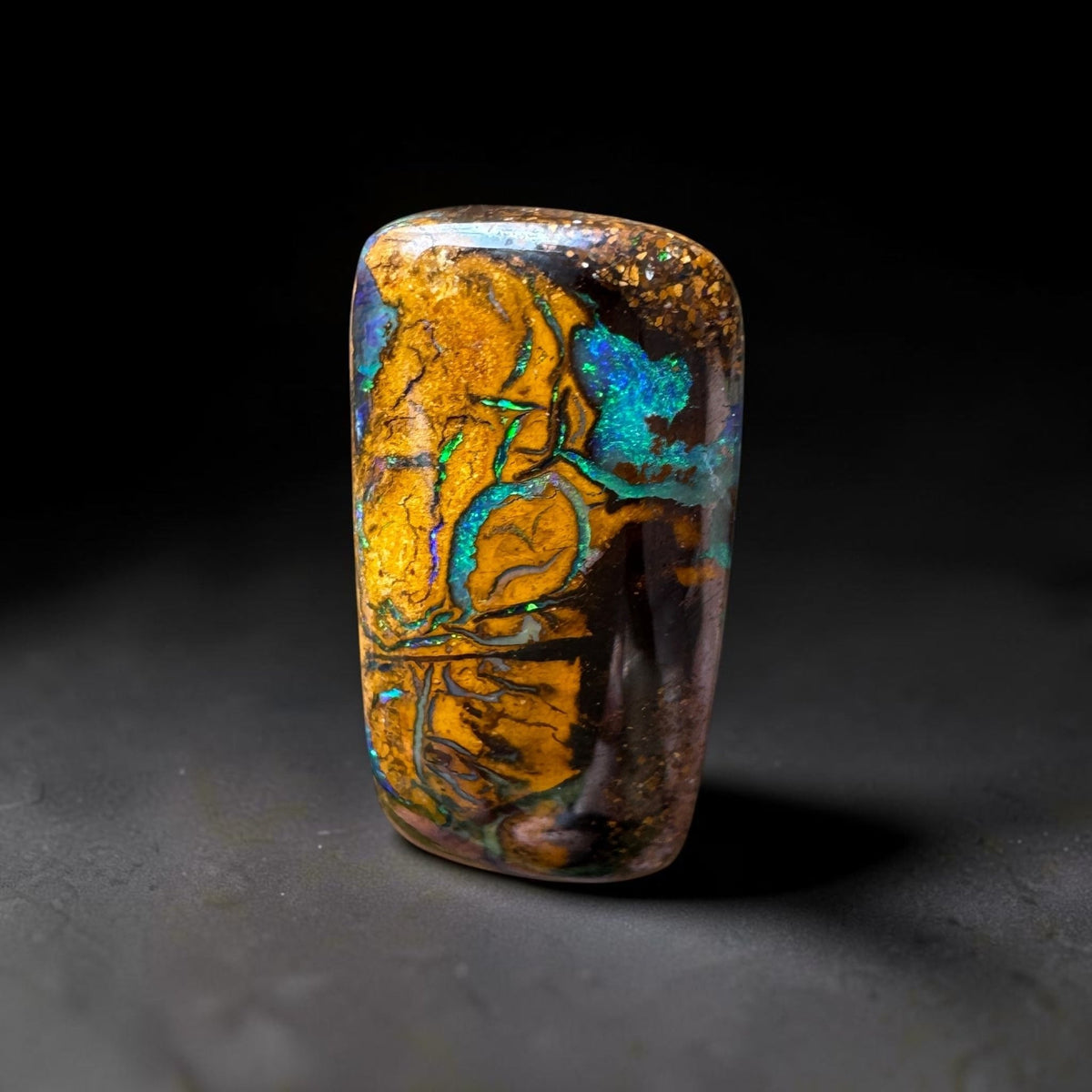 8.3ct Queensland Boulder Opal | Solid Australian Opal | Hand-Cut
