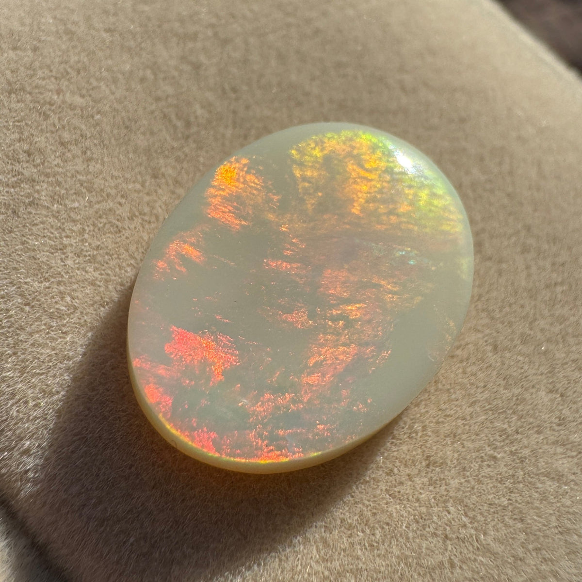 8.5ct Coober Pedy Opal | Solid Australian Opal | Hand-Cut