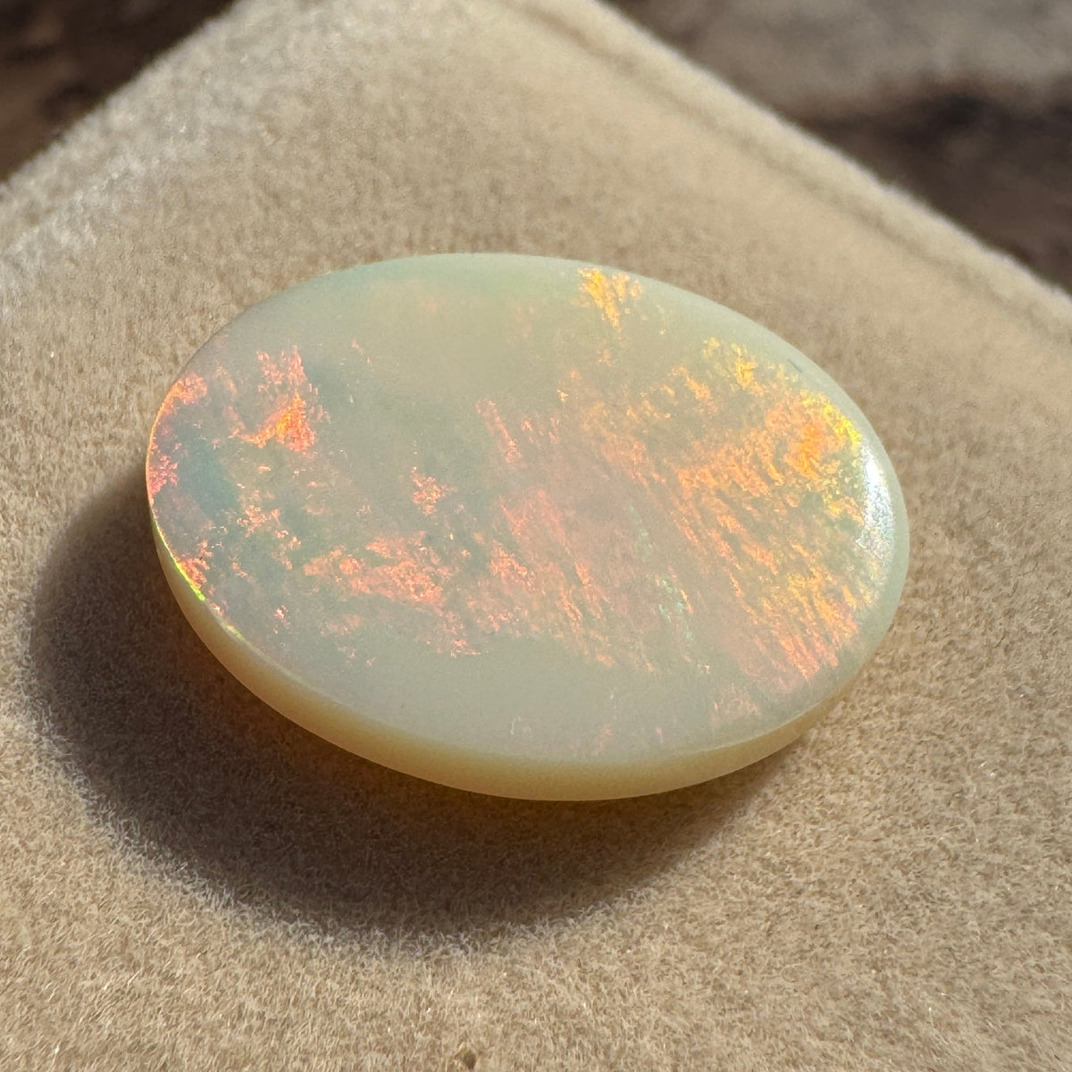 8.5ct Coober Pedy Opal | Solid Australian Opal | Hand-Cut