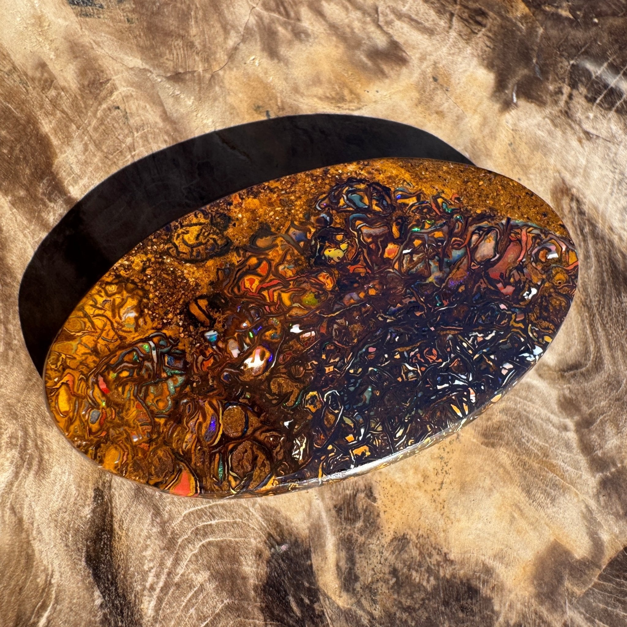 90ct Winton Queensland Boulder Opal | Solid Australian Opal | Hand-Cut