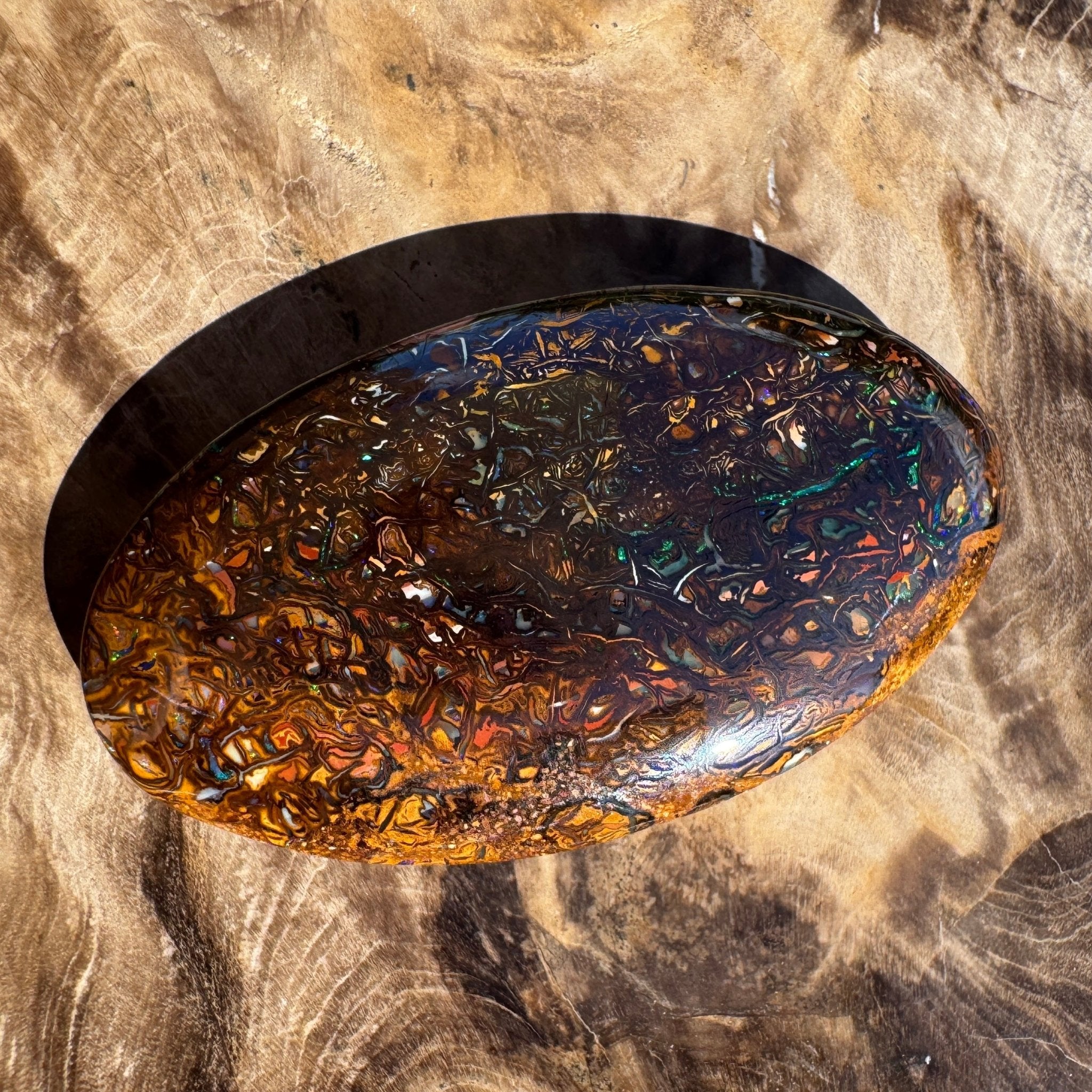 90ct Winton Queensland Boulder Opal | Solid Australian Opal | Hand-Cut