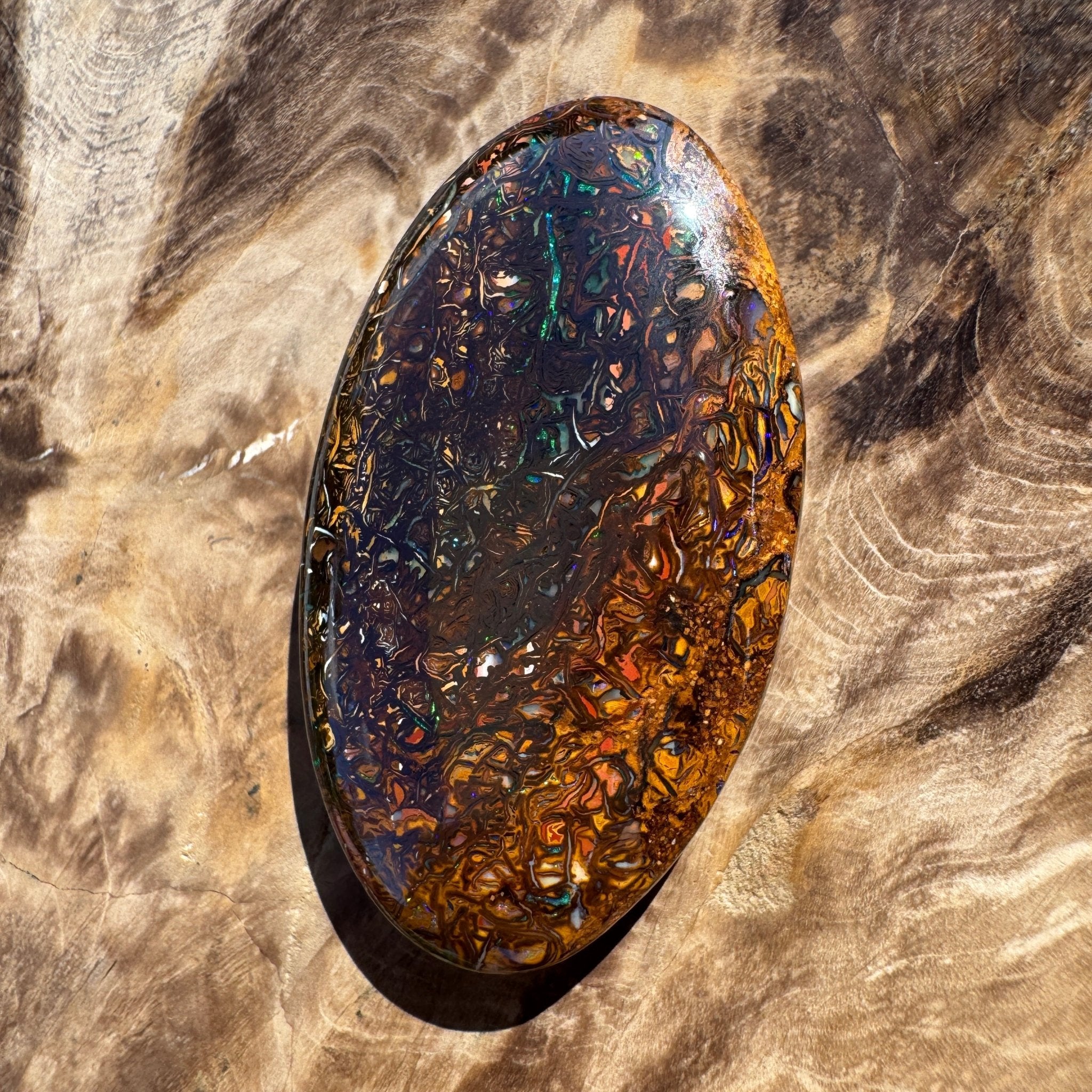 90ct Winton Queensland Boulder Opal | Solid Australian Opal | Hand-Cut