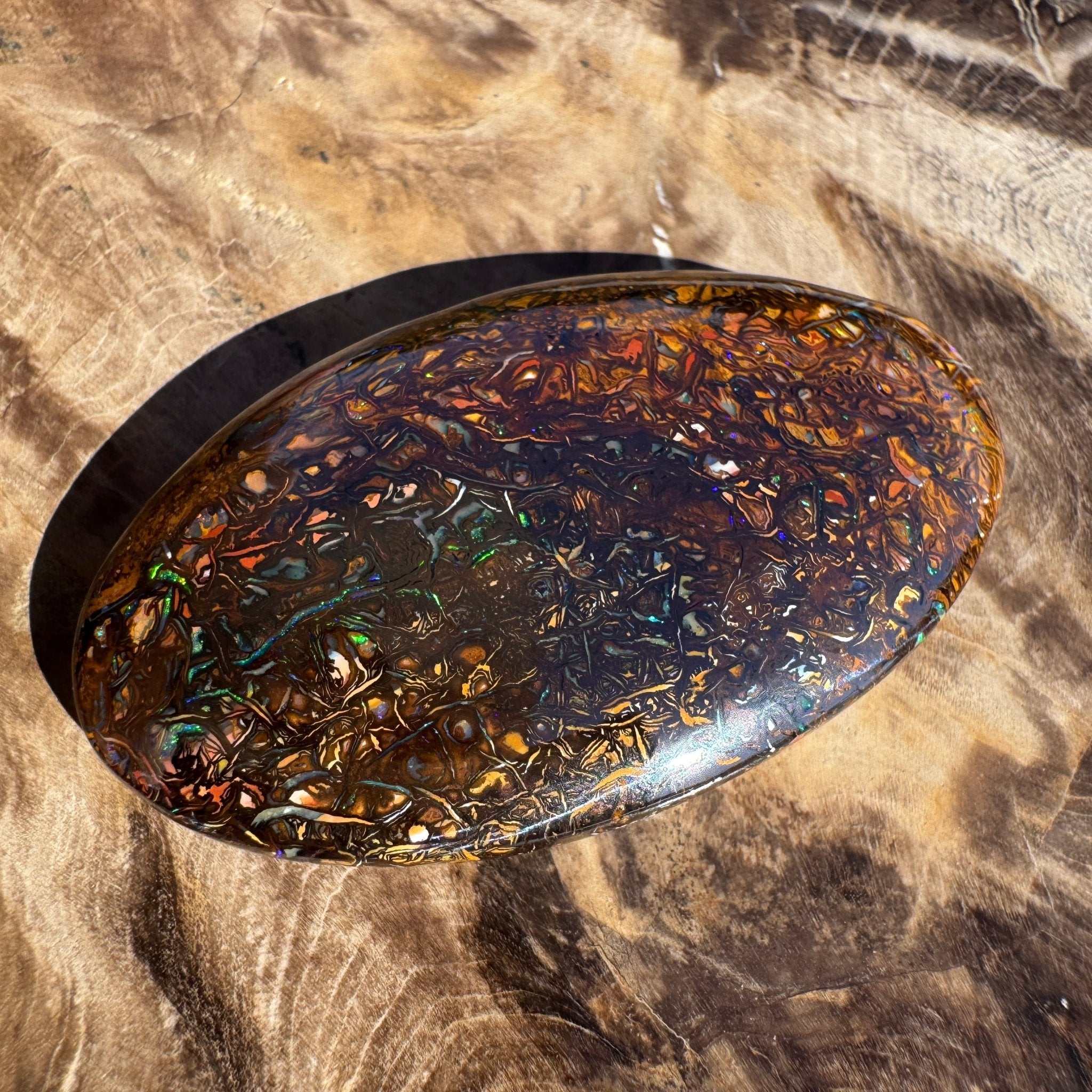 90ct Winton Queensland Boulder Opal | Solid Australian Opal | Hand-Cut